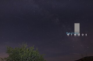 Una imagen de un cielo nocturno con estrellas brillantes. Se puede ver un árbol en la parte inferior de la imagen en la Sierra de Gredos.